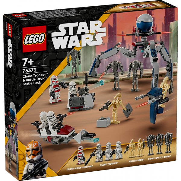 LEGO® 75372 Clone Trooper™ & Battle Droid™ Battle Pack