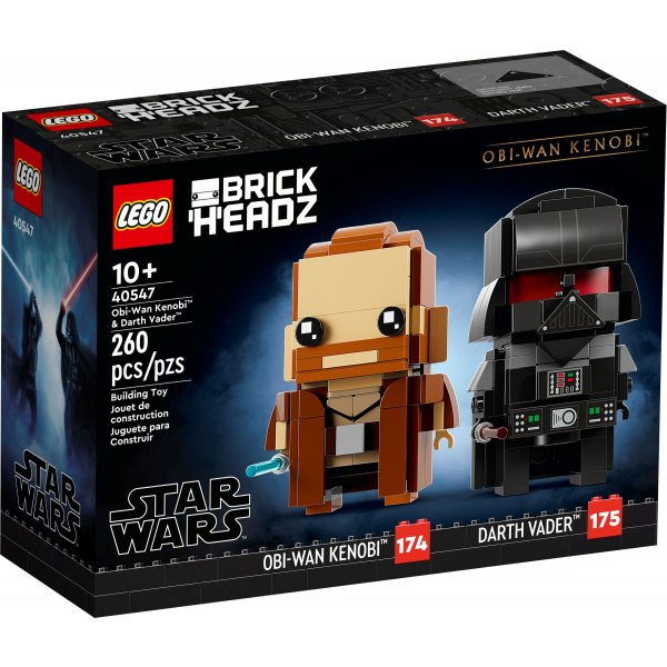 LEGO® BrickHeadz 40547  Obi-Wan Kenobi & Darth Vader