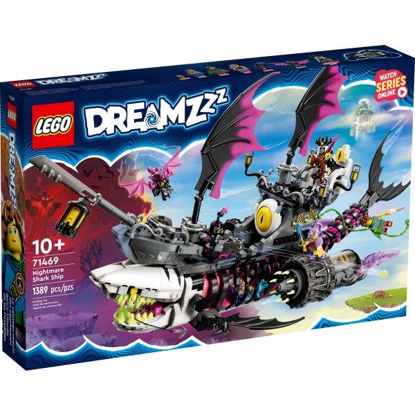 LEGO® Dreamzzz 71469  Albtraum-Haischiff