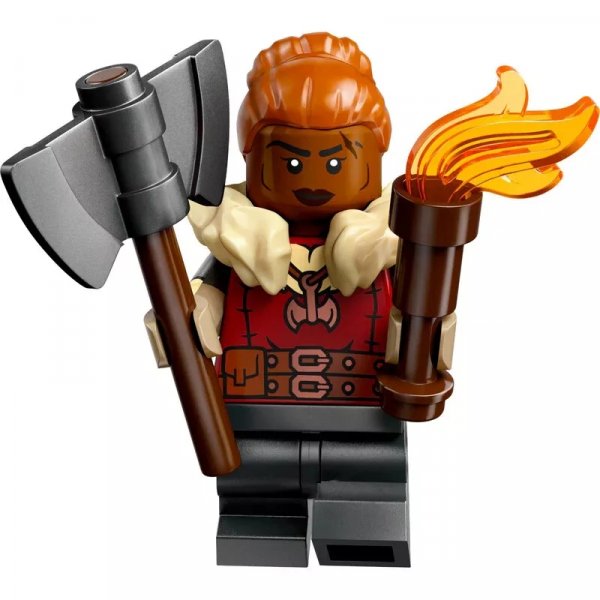 LEGO coldnd01 - Dwarf Barbarian, Dungeons & Dragons