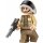 LEGO sw1328 - Captain Antilles - Dark Tan Shirt, Large Rank Badge