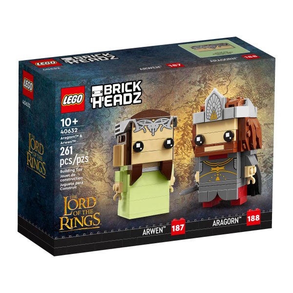 LEGO® BrickHeadz 40632 Aragorn™ und Arwen™