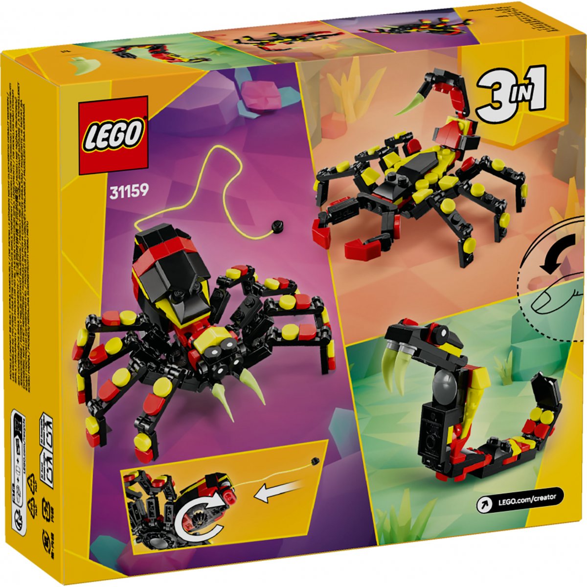 LEGO® 31159 - Wilde Tiere: Überraschungsspinne online kaufen, 12,99