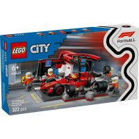 LEGO® 60443 F1® Boxenstopp mit Boxencrew und...