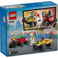 LEGO® 60458 Pizzalieferwagen vs. Löschauto