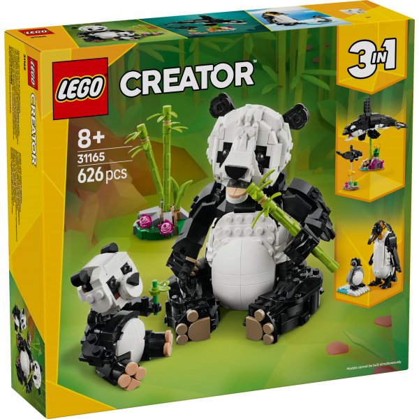 LEGO® 31165 Wilde Tiere: Pandafamilie