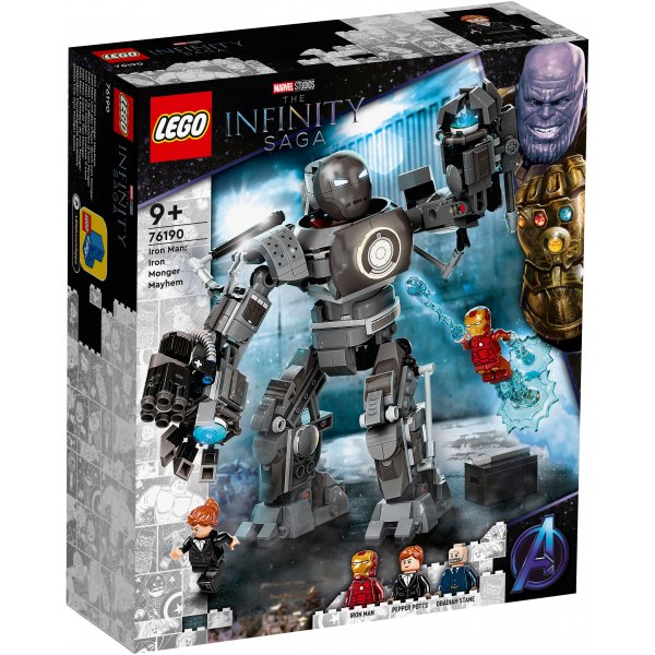 LEGO® 76190 Iron Man und das Chaos durch Iron Monger