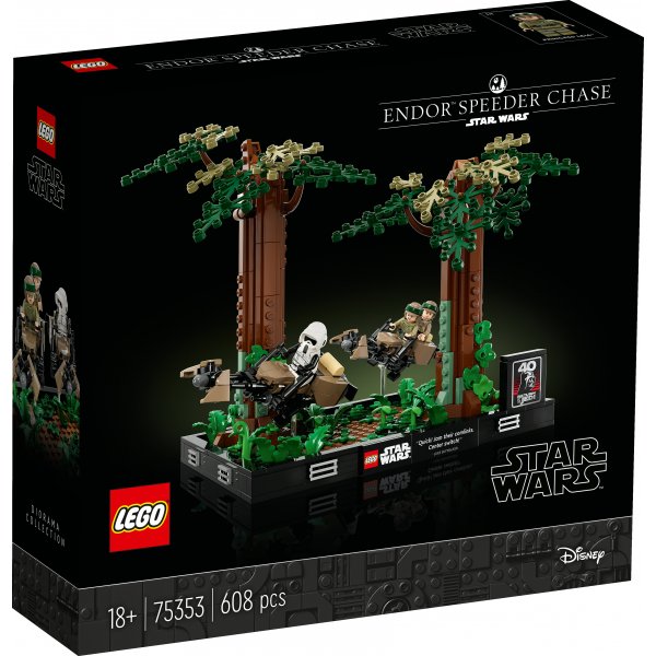 LEGO® 75353 Verfolgungsjagd auf Endor™ – Diorama