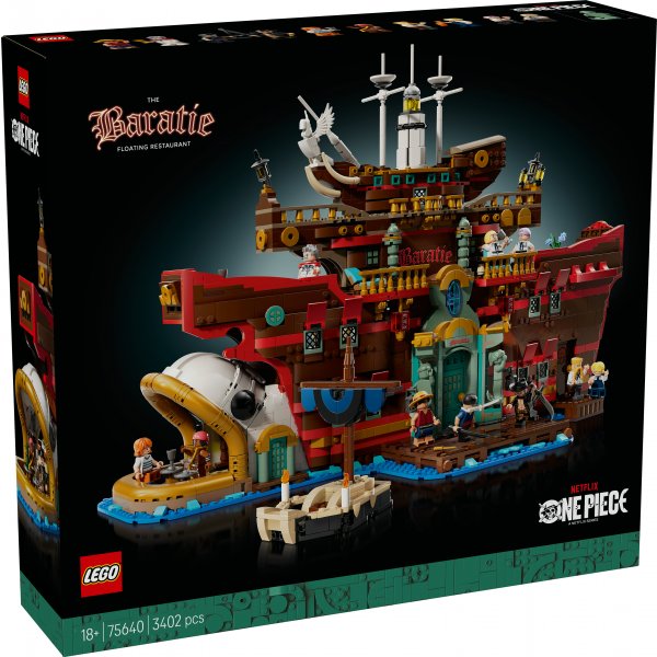 LEGO® ONE PIECE Baratié, das Schwimmende Restaurant (75640)