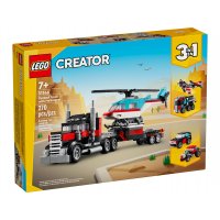 LEGO® Creator 31146 Tieflader mit Hubschrauber